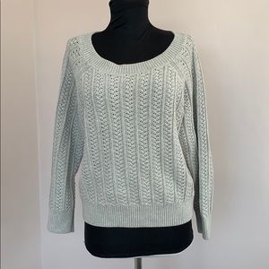 Knitted gap sweater